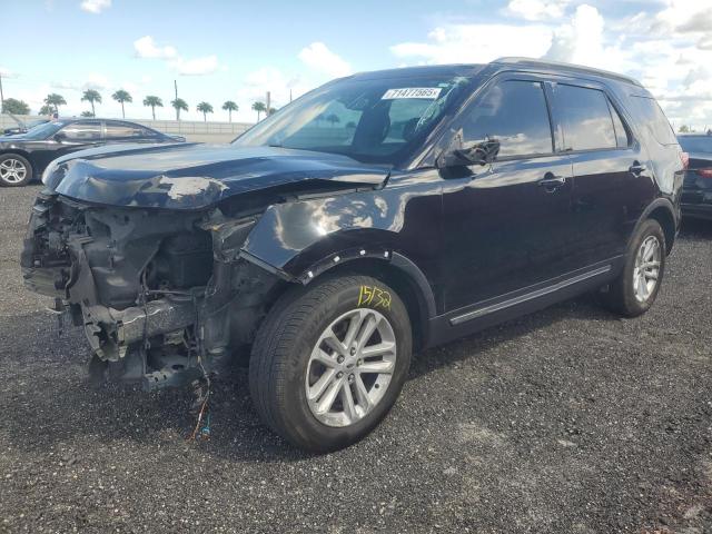 FORD EXPLORER X 2017 with VIN 1FM5K7D85HGD15853 - Photo from auction