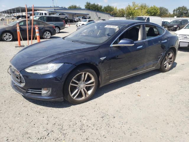 TESLA MODEL S 85 2015 with VIN 5YJSA1H14FF080616 - Photo from auction