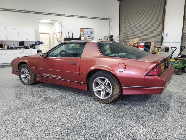 Photo 2 from auction – 1987 CHEVROLET CAMARO with VIN 1G1FP2187HL120953