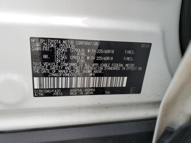 Photo 14 from auction – 2021 TOYOTA RAV4 PRIME SE with VIN JTMAB3FV8MD050792