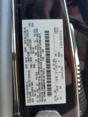 Photo 14 from auction – 2024 FORD ESCAPE ST with VIN 1FMCU9MN2RUA74212