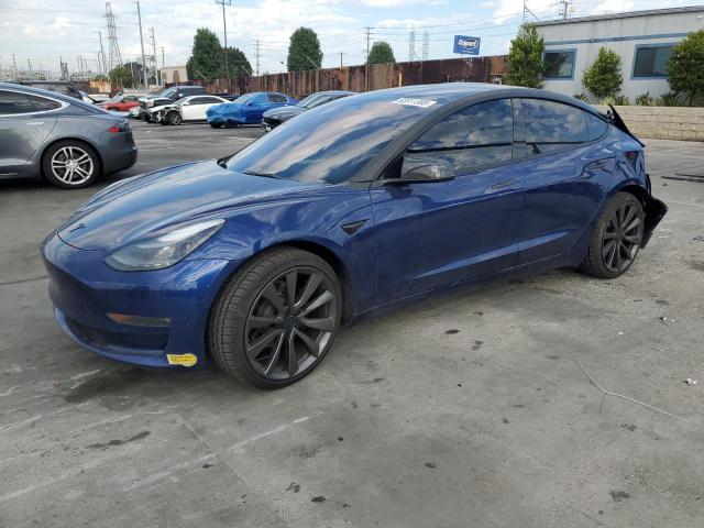 TESLA MODEL 3 2022 with VIN 5YJ3E1EB3NF135741 - Photo from auction