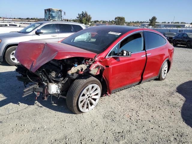 TESLA MODEL X 2016 with VIN 5YJXCAE46GF017517 - Photo from auction
