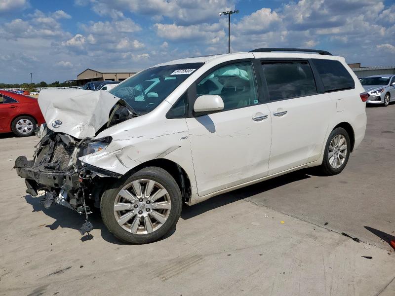 TOYOTA SIENNA XLE 2017 with VIN 5TDDZ3DC8HS166532 - Photo from auction