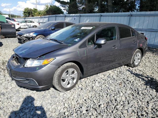 HONDA CIVIC LX 2013 with VIN 19XFB2F55DE009017 - Photo from auction