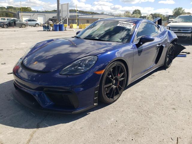 PORSCHE CAYMAN GT4 2021 con VIN WP0AC2A81MK289105 - Foto de la subasta