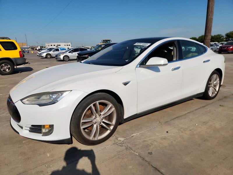 TESLA MODEL S 2013 with VIN 5YJSA1CG8DFP14082 - Photo from auction