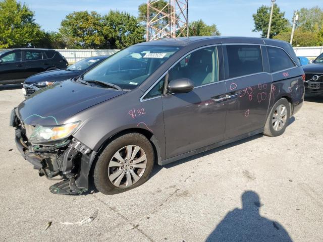 HONDA ODYSSEY EX 2015 with VIN 5FNRL5H69FB107921 - Photo from auction