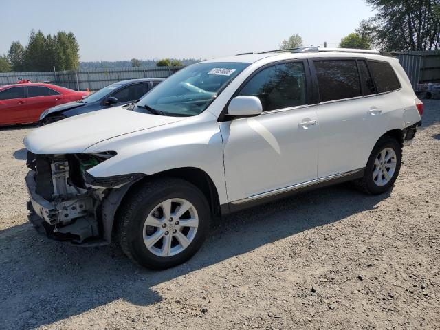 TOYOTA HIGHLANDER BASE 2013 with VIN 5TDBK3EH1DS191921 - Photo from auction