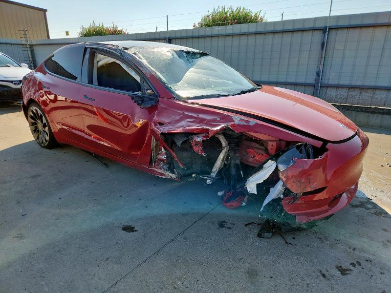 Photo 4 from auction – 2023 TESLA MODEL 3 with VIN 5YJ3E1EC8PF711786