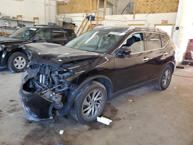 NISSAN ROGUE S 2015 with VIN 5N1AT2MVXFC832042 - Photo from auction