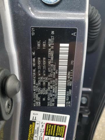 Photo 14 from auction – 2022 TOYOTA HIGHLANDER with VIN 5TDGZRBH0NS182508