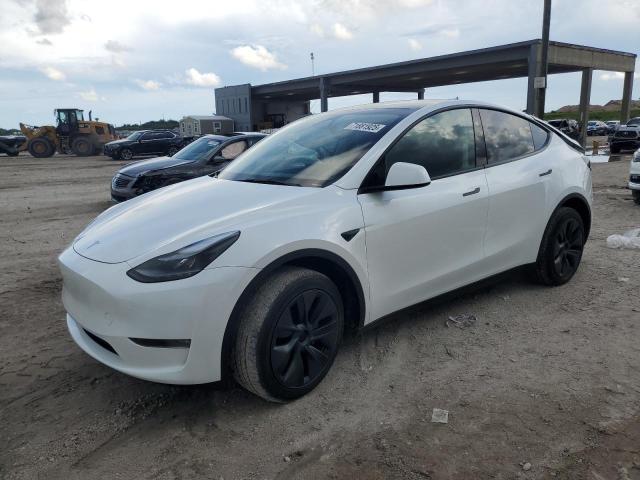 TESLA MODEL Y 2025 with VIN 7SAYGDEE5SA365286 - Photo from auction
