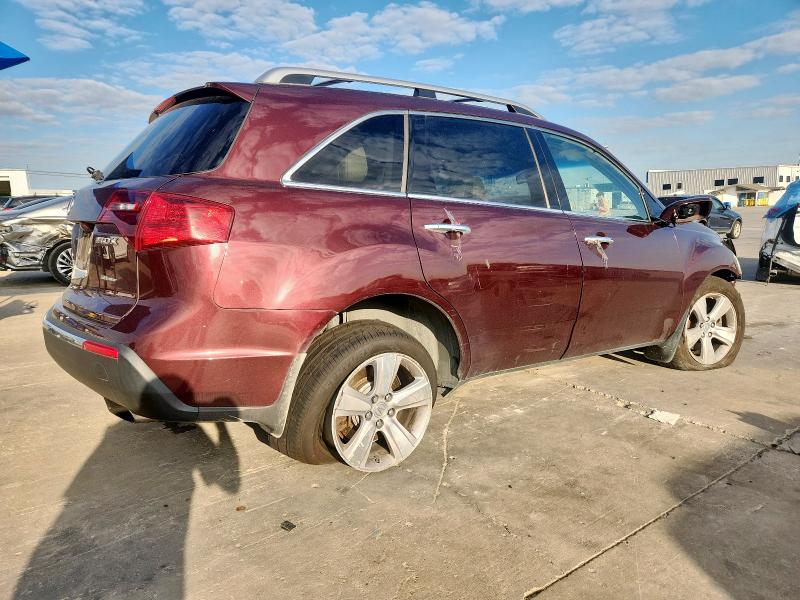 Photo 3 from auction – 2012 ACURA MDX TECHNO with VIN 2HNYD2H44CH507696