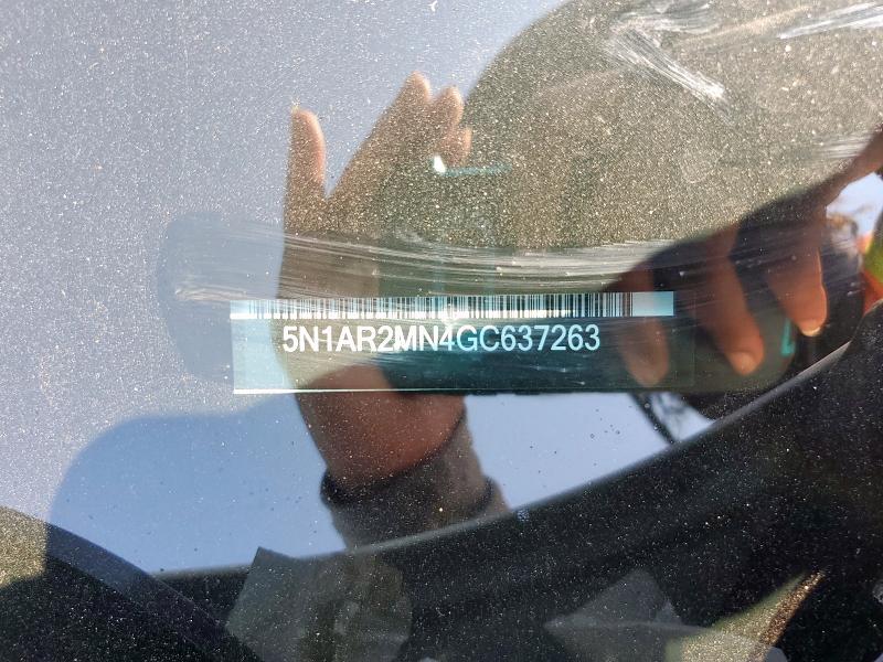 Photo 14 from auction – 2016 NISSAN PATHFINDER with VIN 5N1AR2MN4GC637263