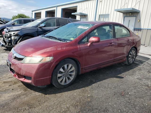 HONDA CIVIC EX 2010 with VIN 19XFA1F81AE056063 - Photo from auction