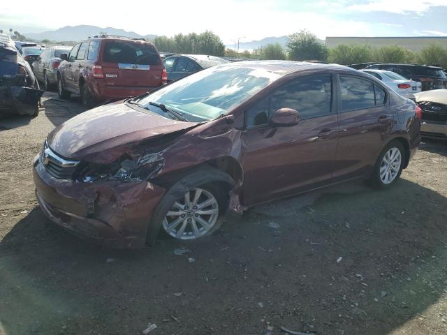 HONDA CIVIC EX 2012 with VIN 2HGFB2F87CH551749 - Photo from auction