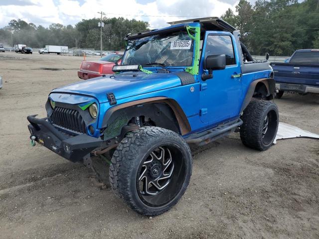 JEEP WRANGLER S 2015 with VIN 1C4AJWBG6FL669119 - Photo from auction