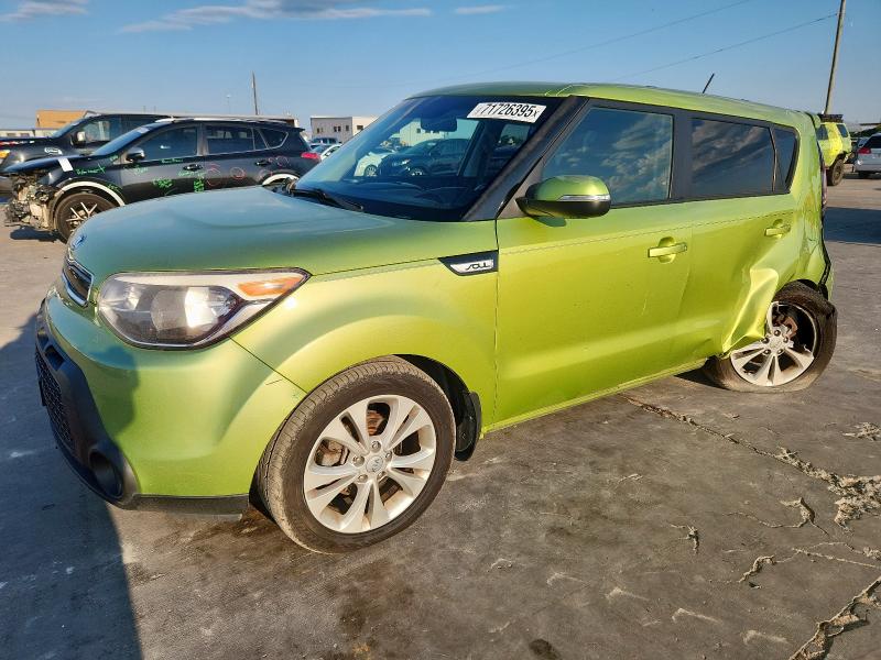 KIA SOUL + 2014 with VIN KNDJP3A54E7731721 - Photo from auction