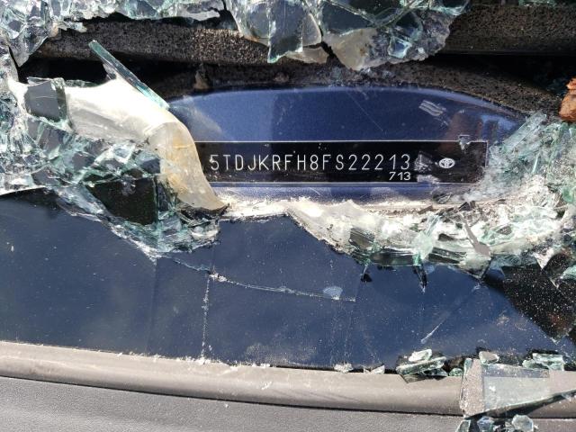 Photo 14 from auction – 2015 TOYOTA HIGHLANDER with VIN 5TDJKRFH8FS222131