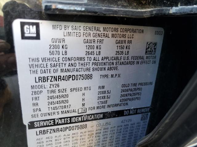 Photo 14 from auction – 2023 BUICK ENVISION E with VIN LRBFZNR40PD075088