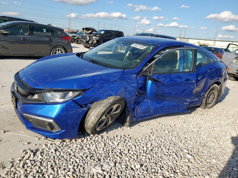 HONDA CIVIC LX 2019 with VIN 19XFC2F65KE041243 - Photo from auction