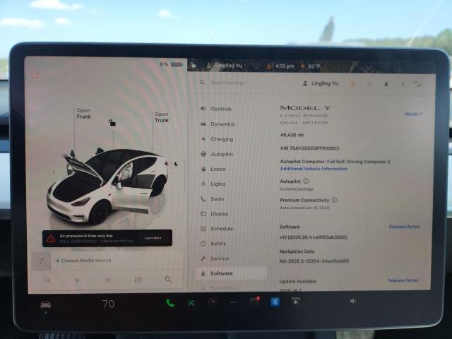 Photo 9 from auction – 2023 TESLA MODEL Y with VIN 7SAYGDEE9PF610603