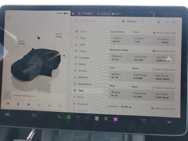 Photo 9 from auction – 2025 TESLA MODEL Y with VIN 7SAYGDEE4SA349368