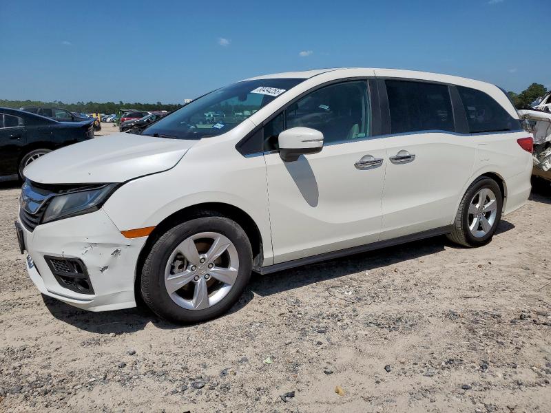 HONDA ODYSSEY EX 2018 with VIN 5FNRL6H71JB089471 - Photo from auction