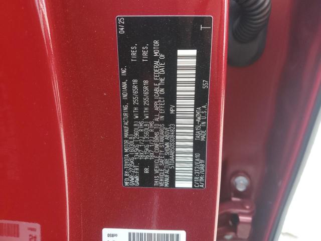 Photo 14 from auction – 2025 TOYOTA GRAND HIGH with VIN 5TDAAAB50SS084823