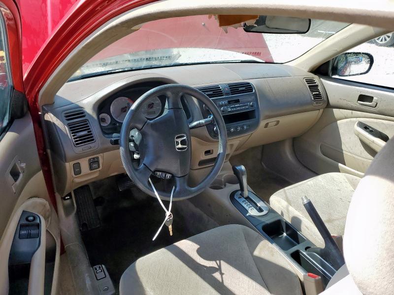 Photo 8 from auction – 2001 HONDA CIVIC LX with VIN 1HGEM22511L021195