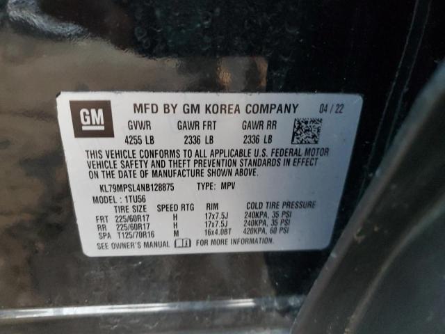 Photo 14 from auction – 2022 CHEVROLET TRAILBLAZE with VIN KL79MPSL4NB128875