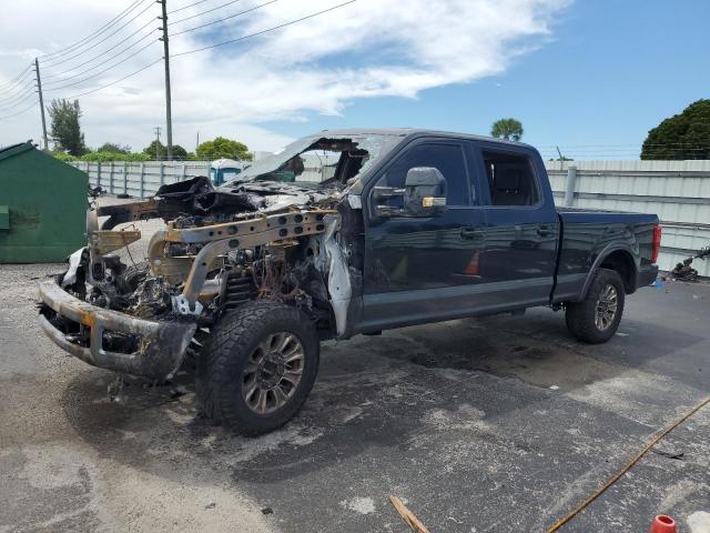 FORD F250 SUPER 2017 with VIN 1FT7W2A69HEC06380 - Photo from auction