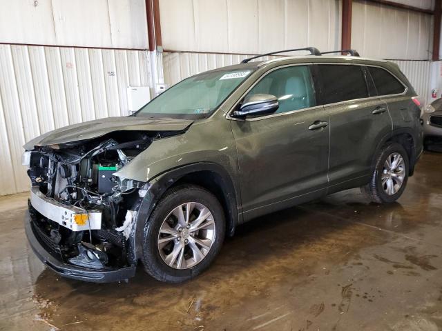 TOYOTA HIGHLANDER 2015 مع رقم تعريف المركبة 5TDJKRFH5FS205318 - صورة من المزاد
