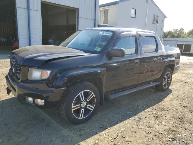 HONDA RIDGELINE 2013 with VIN 5FPYK1F71DB016679 - Photo from auction