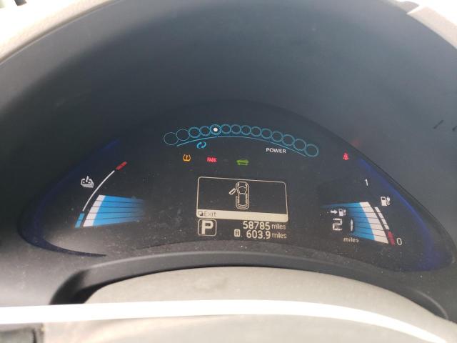 Photo 9 from auction – 2011 NISSAN LEAF SV with VIN JN1AZ0CP0BT005898