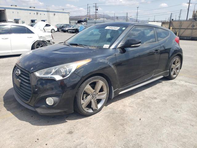 HYUNDAI VELOSTER T 2014 with VIN KMHTC6AE7EU205294 - Photo from auction