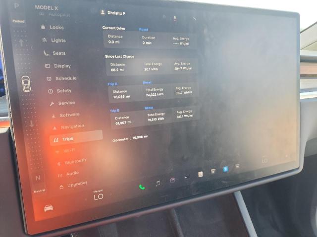 Photo 9 from auction – 2023 TESLA MODEL X with VIN 7SAXCDE53PF395436