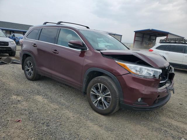 Photo 4 from auction – 2016 TOYOTA HIGHLANDER XLE with VIN 5TDJKRFH0GS316781