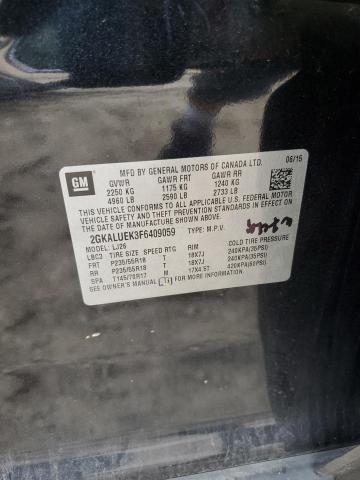 Photo 14 from auction – 2015 GMC TERRAIN DENALI with VIN 2GKALUEK3F6409059