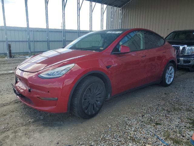 TESLA MODEL Y 2021 with VIN 5YJYGDEE8MF105967 - Photo from auction