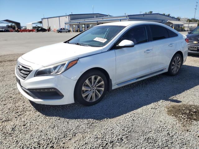 HYUNDAI SONATA SPO 2016 with VIN 5NPE34AF6GH403419 - Photo from auction
