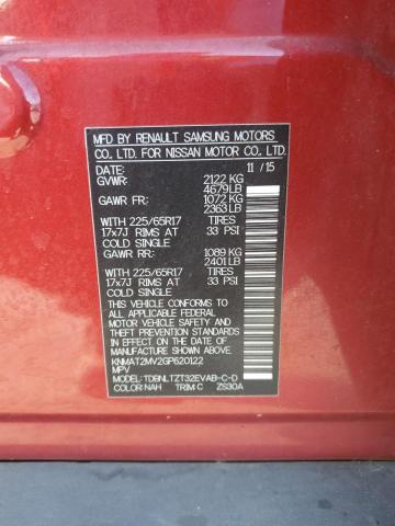 Photo 14 from auction – 2016 NISSAN ROGUE S with VIN KNMAT2MV2GP620122
