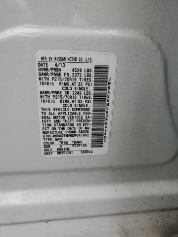 Photo 14 from auction – 2013 NISSAN ROGUE S with VIN JN8AS5MV8DW641602