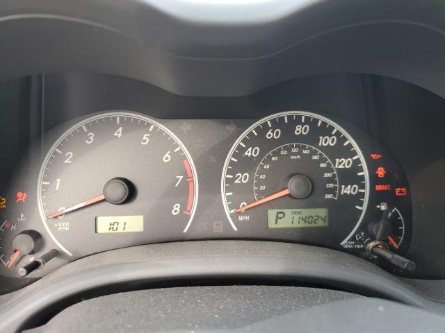 Photo 9 from auction – 2009 TOYOTA COROLLA BA with VIN JTDBL40E899073614