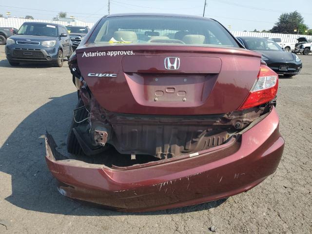Photo 6 from auction – 2012 HONDA CIVIC LX with VIN 19XFB2F55CE355700