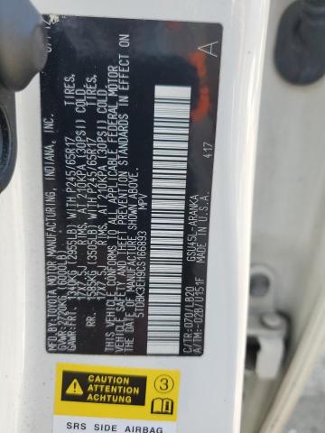Photo 14 from auction – 2012 TOYOTA HIGHLANDER with VIN 5TDBK3EH9CS166893