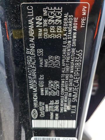 Photo 14 from auction – 2023 HYUNDAI TUCSON LIM with VIN 5NMJECAE1PH183565