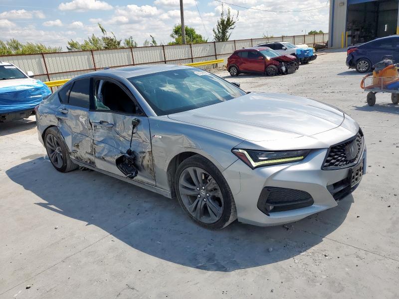 Photo 4 from auction – 2021 ACURA TLX TECH A with VIN 19UUB5F57MA016029