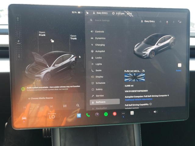 Фото 9 с аукциона – 2025 TESLA MODEL 3 с VIN 5YJ3E1ETXSF923601